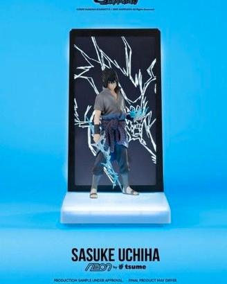 Naruto Neon Statuetta 1/9 Sasuke Uchiha 25 cm