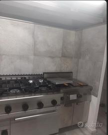 cucina e friggitrice industriali 