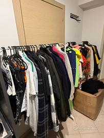 Stock vestiti 150 pezzi Zara Bershka + scarpe