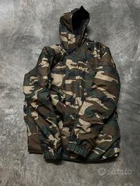 Giaccone imbottito invernale caccia e pesca camou