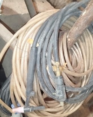 manichetta telata TIG MIG + torcia argon