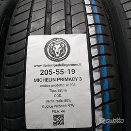 2 gomme 205 55 19 michelin a41833