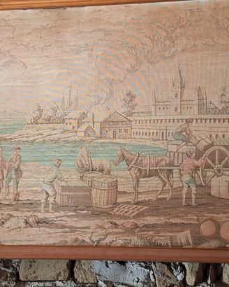 quadro in tela  anni XVIII secolo 