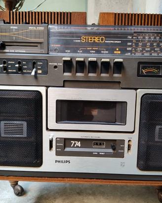 Stereo vintage Philips 774, anno 1978 circa.