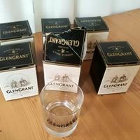 GLEN GRANT single malt shotch whisky set 6 bicchie