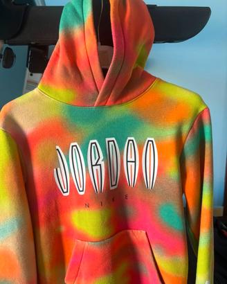 Felpa Jordan con cappuccio 10-12 anni multicolore