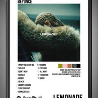 Poster “Lemonade” di Beyoncé.