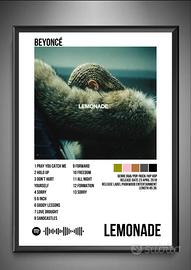 Poster “Lemonade” di Beyoncé.
