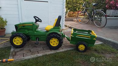 Trattore + rimorchio John deere