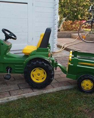 Trattore + rimorchio John deere