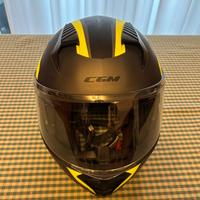 Casco modulare CGM 507 taglia M – nero/giallo fluo