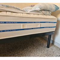 Letto singolo rete+materasso (memory - molle ins.)