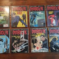 lotto fumetti Diabolik numeri 1 anni 90