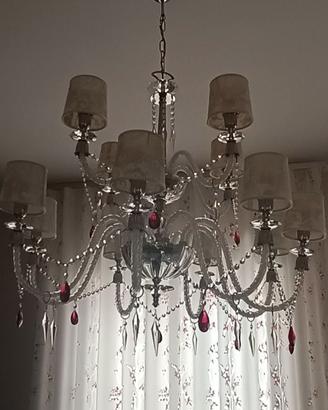 Lampadario con Swarovski