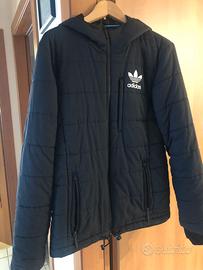 Piumino cappuccio blu