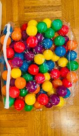Set 100 Palline colorate, leggere e resistenti