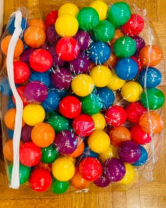 Set 100 Palline colorate, leggere e resistenti