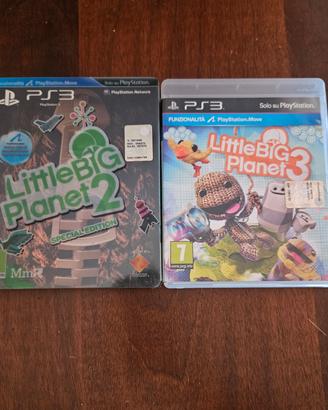 LittleBigPlanet (LBP 2 Steelbook + LBP 3) - PS3