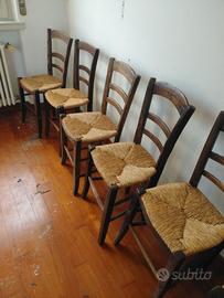 Sedie vecchie