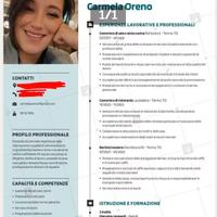 Cameriera/aiuto cuoco/barista/cassiera