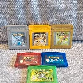 Giochi Pokemon Game Boy Advance & Color