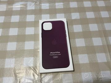 Cover originale iphone 15 plus finewoven nuova