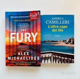 Lotto 24:”Giallo” Camilleri +Michaelides, due pezz