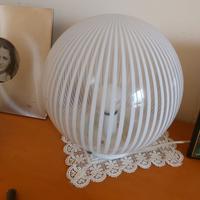 Lampada Venini Sphere De Santillana serie Tessuti