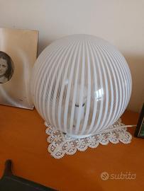 Lampada Venini Sphere De Santillana serie Tessuti