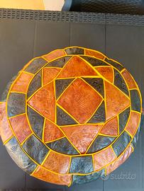 Pouf tunisino originale pelle