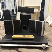 Lettore DVD con impianto home theatre Sony