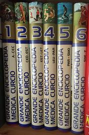 Grande enciclopedia medica curcio, 6 volumi