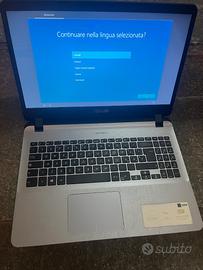 Pc notebook ASUS  modello F507U