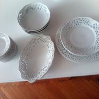 Servizio ceramica da frutta o dolce.