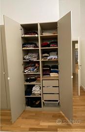 Armadio IKEA PAX con cassetti e ripiani - 100cm