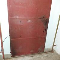 Porta in ferro anni 60