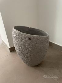 vaso in ceramica Liko mai usato con  scatola