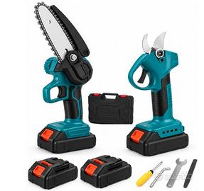 Kit Potatura a Batteria, Forbici Elettriche e Mini