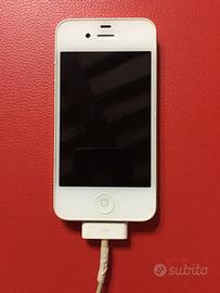  iPhone 4s Bianco 16gb funzionante