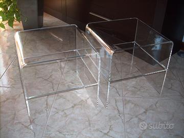 Tavolini in plexiglas su misura