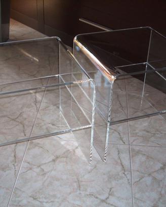Tavolini in plexiglas su misura