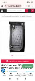 Serra per coltivazione indoor