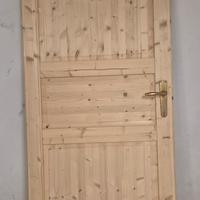 porta in legno di abete