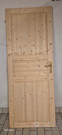 porta in legno di abete