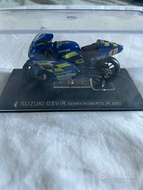 Modellino Moto Suzuki GSV-R Kenny Roberts Jr 2002