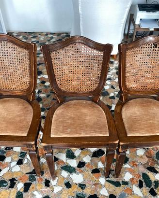 sedie antiche fine 700