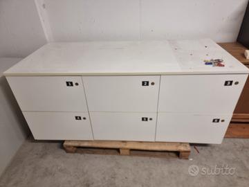 Mobile 3/6 scomparti con serrature