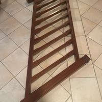 Ringhiera in legno per scala da interno