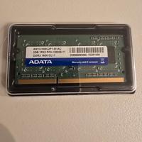 memoria ram dd3 2gb