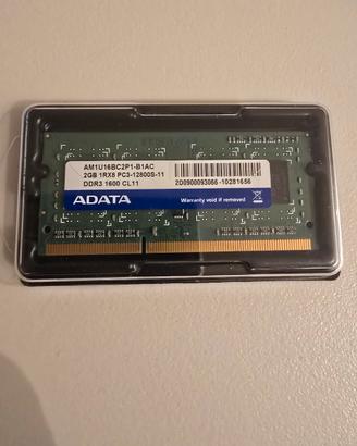 memoria ram dd3 2gb